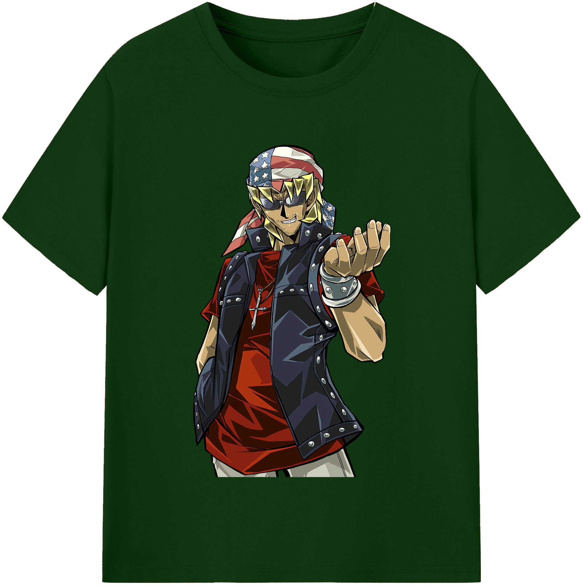 （画像用） 遊☆戯☆王 Yu-Gi-Oh! 綿100％半袖Tシャツ（フロントプリント）